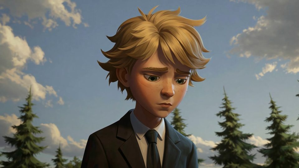 Atlas, Joey as a boy